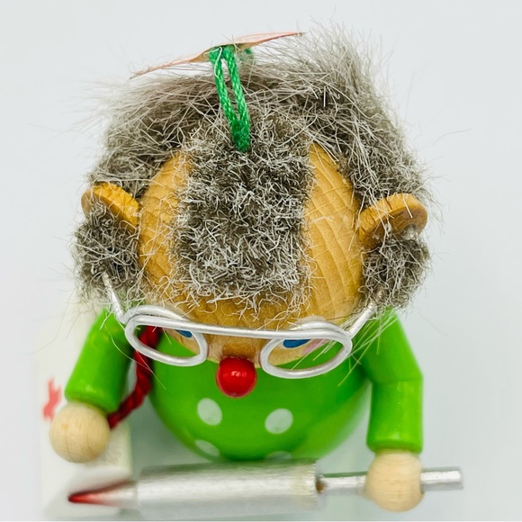 STEINBACH balding Doctor ornament Handmade GERMAN Christmas - Picture 11 of 12